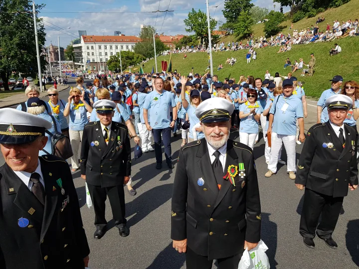 Jubiliejinėje dainų šventėje Vilniuje dalyvavo 10 Palangos meno kolektyvų – nuotrauka 1