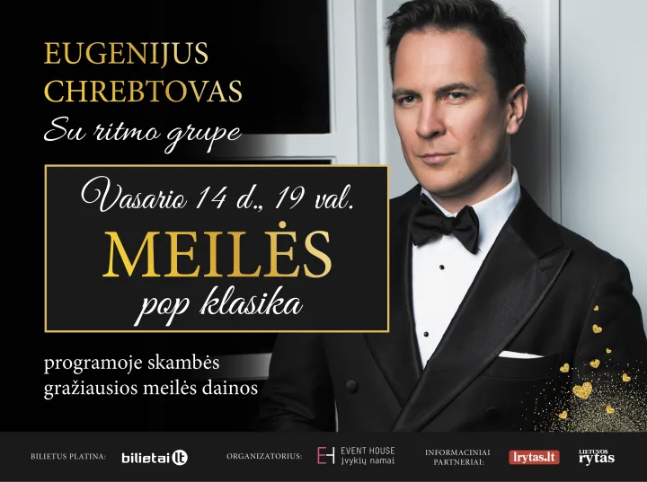 Atlikėjas Eugenijus Chrebtovas - Milane tarp išrinktųjų – nuotrauka 1