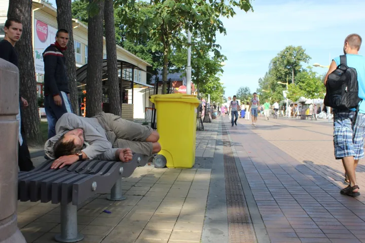 Benamiams vasara Palangoje – Lietuvos valkatų sostinėje – lyg rožėmis klota – nuotrauka 1