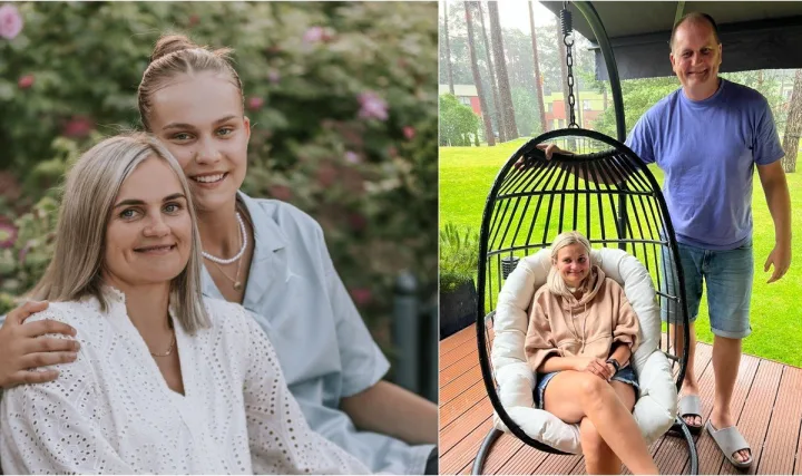 Justės Jocytės tėvai. FOTO: JURGA GRIGIENĖ | DELFI MONTAŽAS