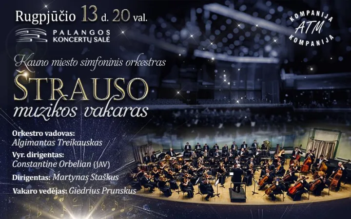Palangoje - Štrauso muzikos vakaras
