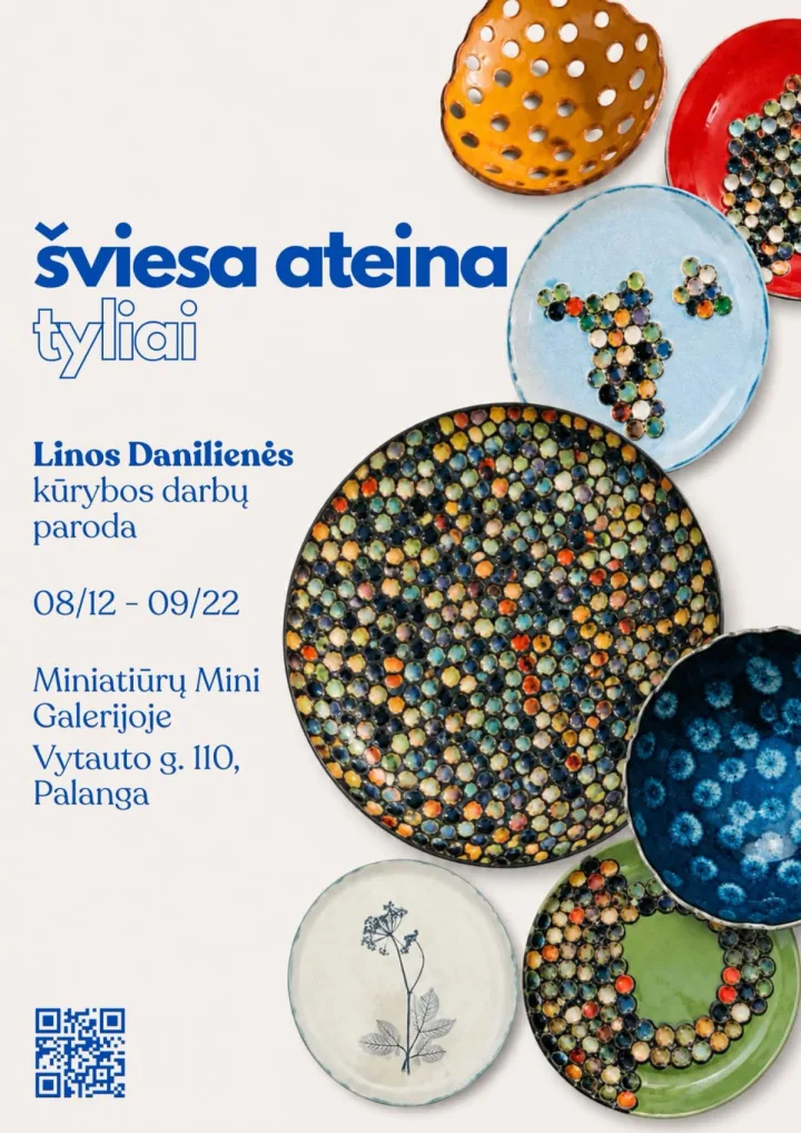 „Šviesa ateina tyliai“ – menininkė Lina Danilienė naujausią kūrinių ciklą skiria Palangai