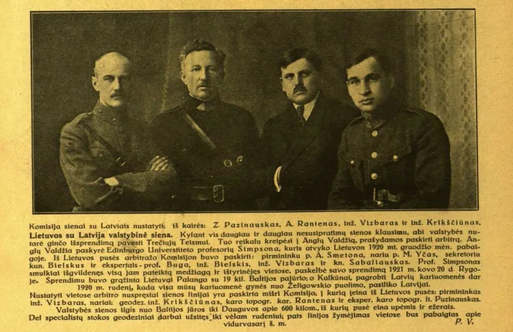Žinutė laikraštyje sienos klausimu, Atspindžiai, 1922, nr. 11, p. 10