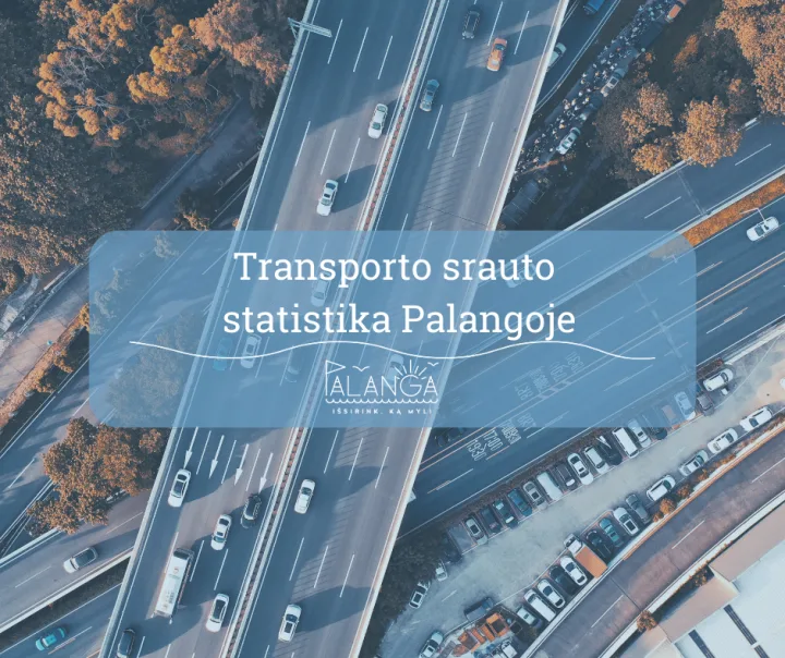 Transporto srauto statistika Palangoje