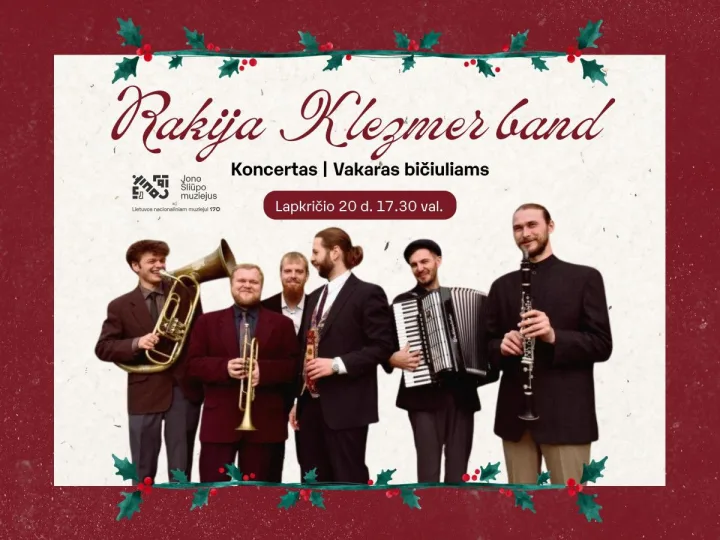 Rakija Klezmer band koncertas | Vakaras bičiuliams