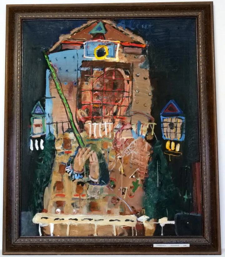 Alekdandro Vozbino paveikslas „Šventovė“, 1998 m.