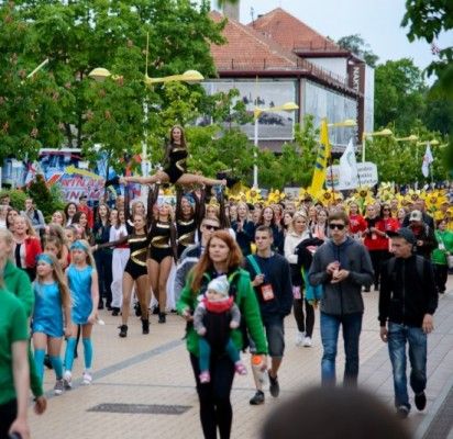 Rekordišku sporto rungčių skaičiumi nustebinusi Palanga kitąmet sieks pasaulio rekordo