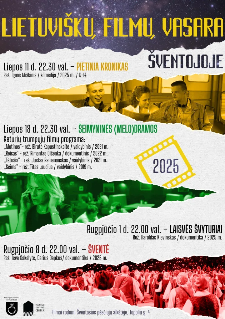 Vasara Palangoje ir Šventojoje: poilsiautojai čia saujomis sems ne tik smėlį, bet ir įkvepiančias kultūrines patirtis – nuotrauka 1