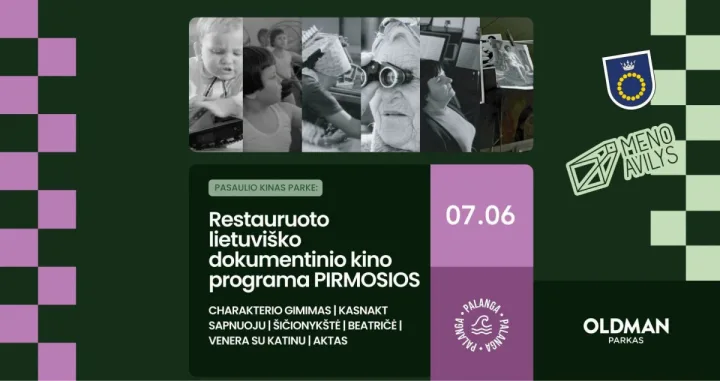 Restauruoto lietuviško dokumentinio kino programa PIRMOSIOS. Liepos 6 d., 19 val.