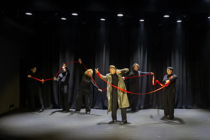 „Gyvenimo vynas“ – Pantimomos teatro „A“ spektaklis su Aleksu Mažonu. D. Pranckevičiaus nuotr.