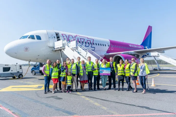 „Wizz Air“ pradėjo skrydžius iš Palangos į Dortmundą Vokietijoje