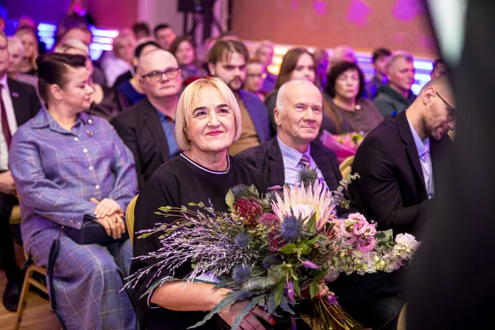 Palangos miesto garbės piliečio vardas suteiktas Vytautui Kusui,  Palangos miesto garbės ženklai įteikti Zitai Baniulaitytei ir Vygantui Rekašiui (FOTO GALERIJA) – nuotrauka 3