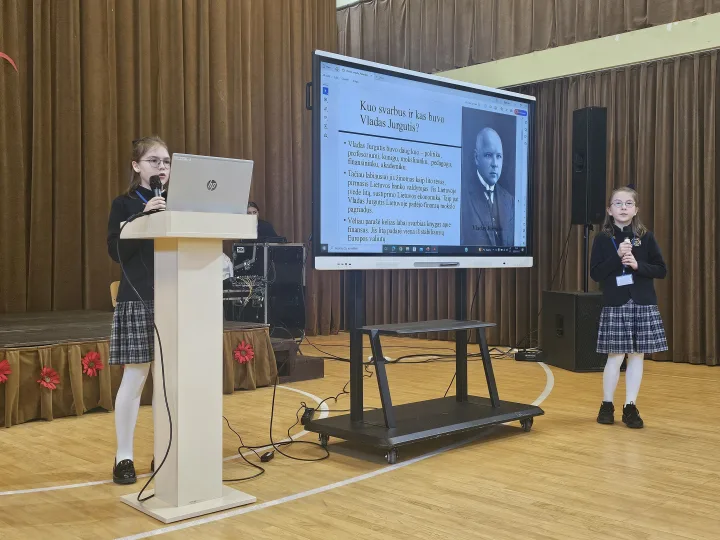 Palangos Vlado Jurgučio moksleivių patirtis  tarptautinėje istorijos konferencijoje – nuotrauka 5