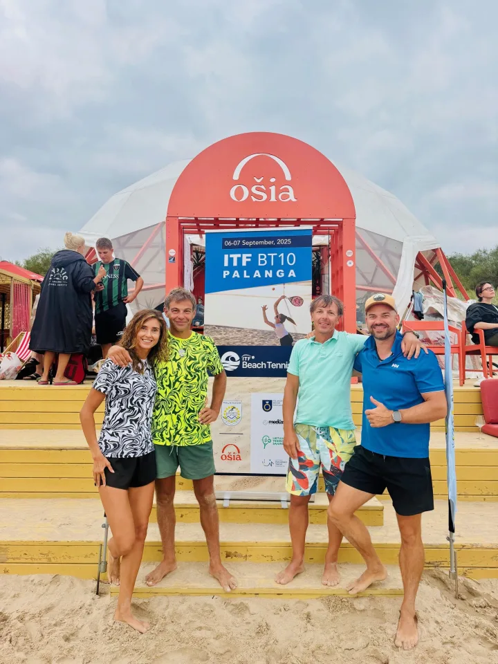 Tarptautinis paplūdimio tenisas grįžo į Palangą: keturių „Medūzos“ komandos narių surengtas ITF turnyras sulaukė didelio susidomėjimo (FOTO GALERIJA) – nuotrauka 3
