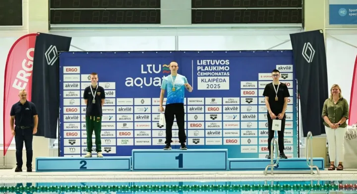10 Palangos plaukikų iškovojo medalius Lietuvos jaunių-jaunučių plaukimo čempionate