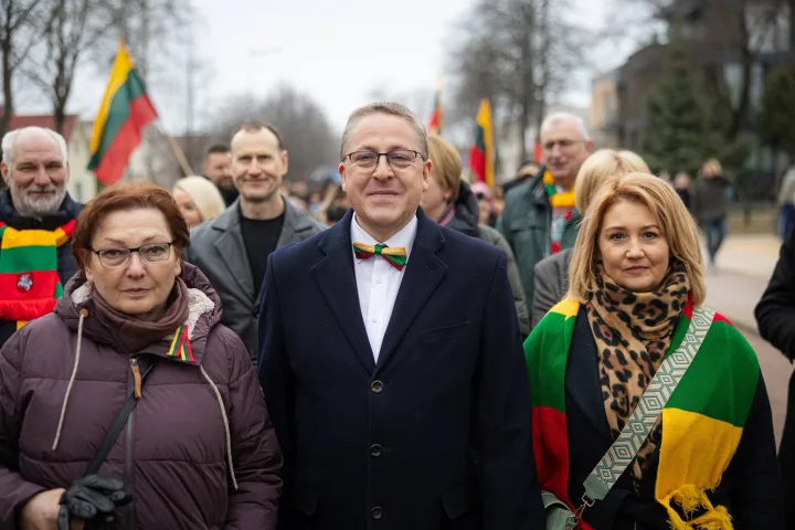 Palanga šventė Kovo 11-ąją gausiai ir ryškiai (FOTO GALERIJA) – nuotrauka 6