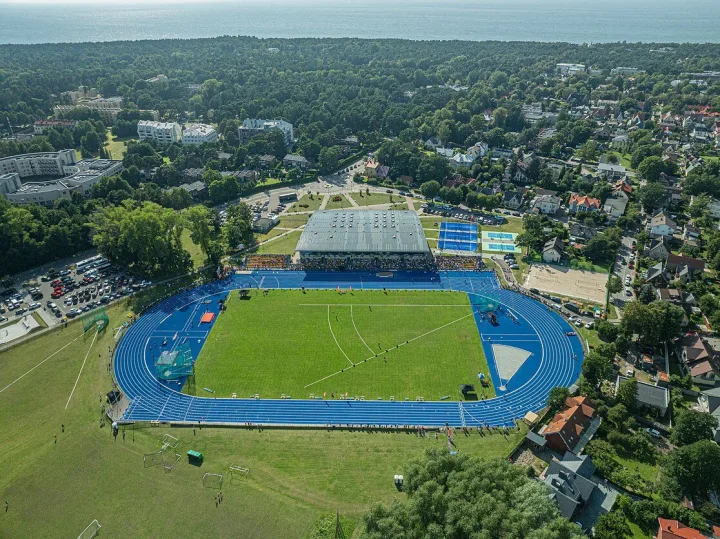 Palangos lengvosios atletikos stadionas | A. Polijančuko nuotr.