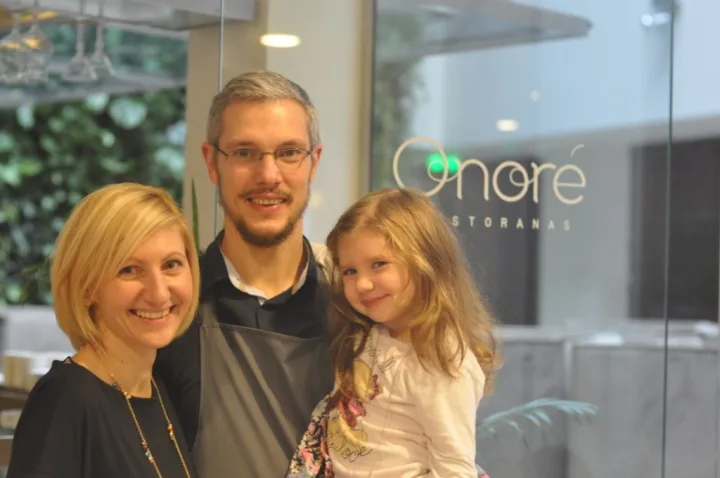 Su tėčiu ir mama- iš Vilniaus į „Onore“ Palangoje!