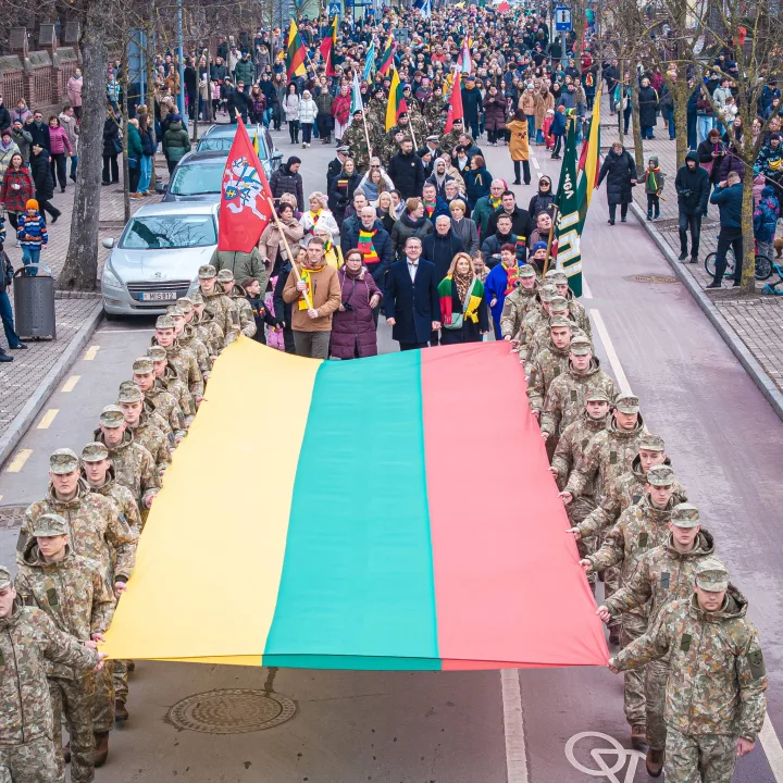 Palanga šventė Kovo 11-ąją gausiai ir ryškiai (FOTO GALERIJA) – nuotrauka 3
