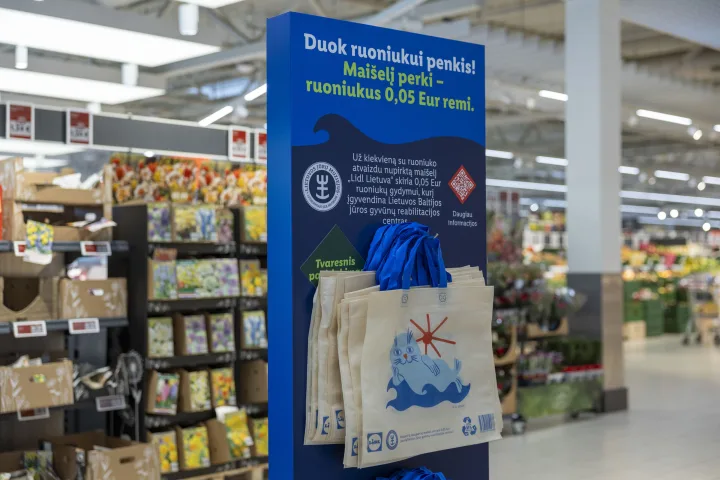 „Lidl Lietuva“ iniciatyva „Duok ruoniukui penkis“