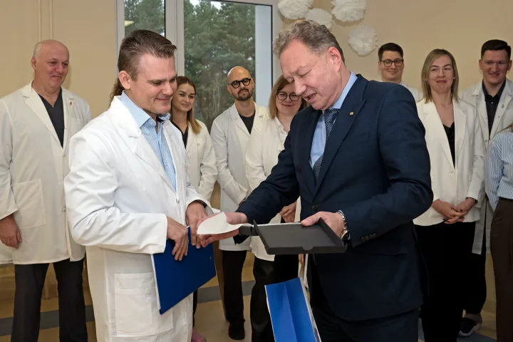 KUL atidarė modernų Ausų, nosies ir gerklės ligų skyrių – nuotrauka 1