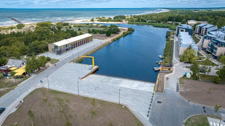 Baigiamas vienas iš Šventosios uosto statybos etapų – nuotrauka 1