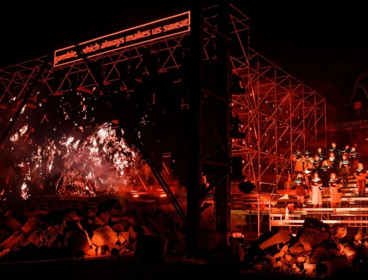 Videografinis festivalis „Carmina Burana“. Martyno Aleksos nuotrauka