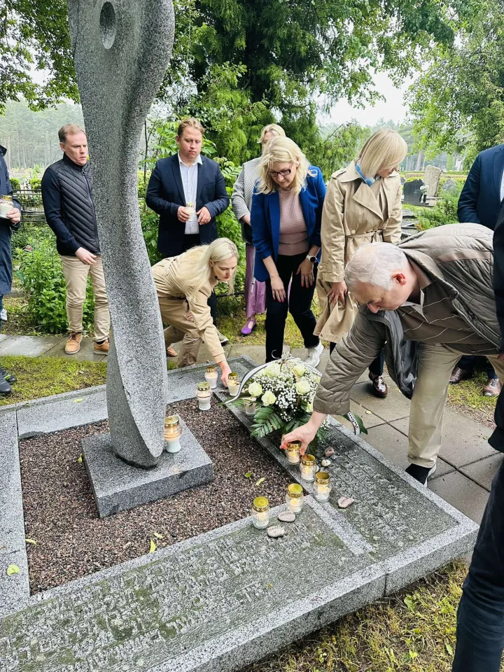 Palangoje pagerbtos pirmosios žydų žudynių aukos – nuotrauka 3