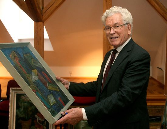 Palangos garbės pilietis, Lietuvos nacionalinio dailės muziejaus direktorius Romualdas Budrys