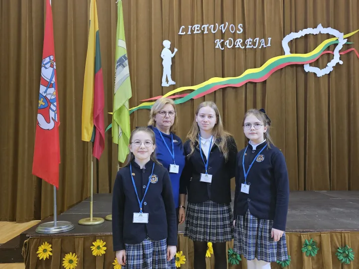 Palangos Vlado Jurgučio moksleivių patirtis  tarptautinėje istorijos konferencijoje – nuotrauka 2