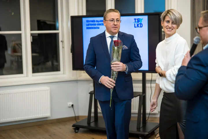 TS-LKD Palangos skyriaus pirmininku dar vienai kadencijai  išrinktas Šarūnas Vaitkus, jo pavaduotojais tapo Mindaugas Skritulskas, Akvilė Kilijonienė bei Tomas Žulkus – nuotrauka 2