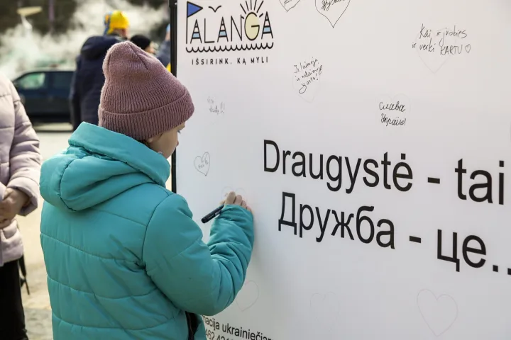 Palangoje šeštadienį nušurmuliavo kilnių širdžių renginys „Lietuvos ir Ukrainos draugystės diena“ (NUOTRAUKŲ GALERIJA) – nuotrauka 5
