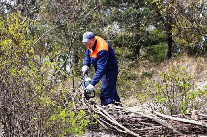 Palanga rengiasi vasarai – intensyviai tvarkomi paplūdimai – nuotrauka 1