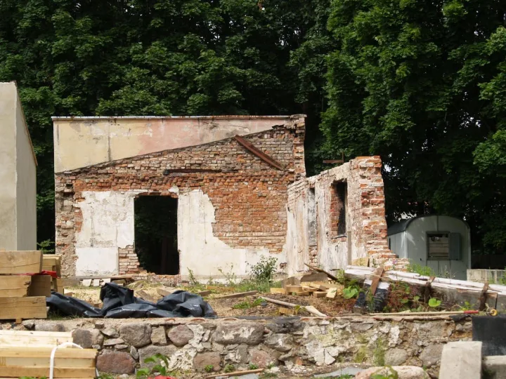 Įsibėgėjant kurhauzo restauracijai – ir  G. Jackos savo dalies restauracijos „imitacija“ – nuotrauka 2