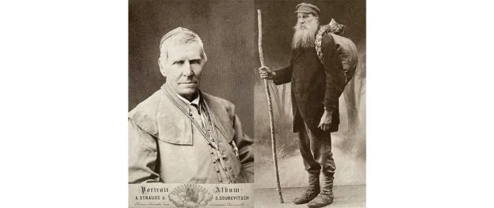 Žemaičių vyskupas Motiejus Valančius daug prisidėjo prie lietuviškos spaudos platinimo. Fotografai A. Strausas ir S. Surevičius, Kaunas, XIX a. 8 deš. Lietuvos nacionalinio muziejaus archyvas