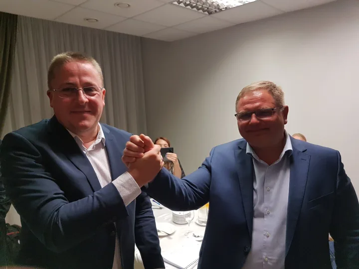 Š. Vaitkus sveikina M. Skritulską: "Laukia antrasis turas!"