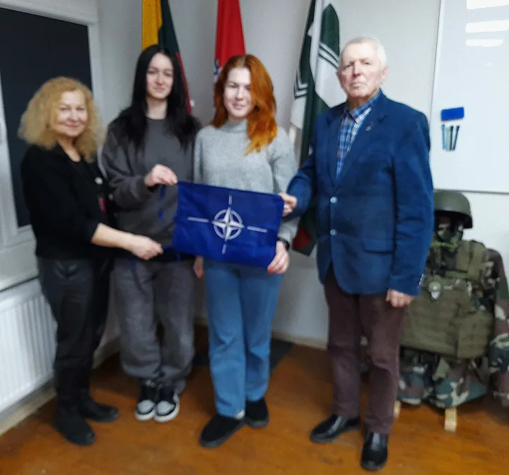 Istorinės atminties popietė su buv. Generolo J. Žemaičio Palangos 306-osios kuopos vadu Adolfu Sendrausku – nuotrauka 1