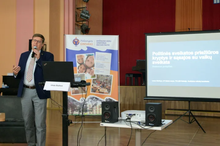 Seimo narys Linas Slušnys – vienas iš konferencijos garbingų svečių